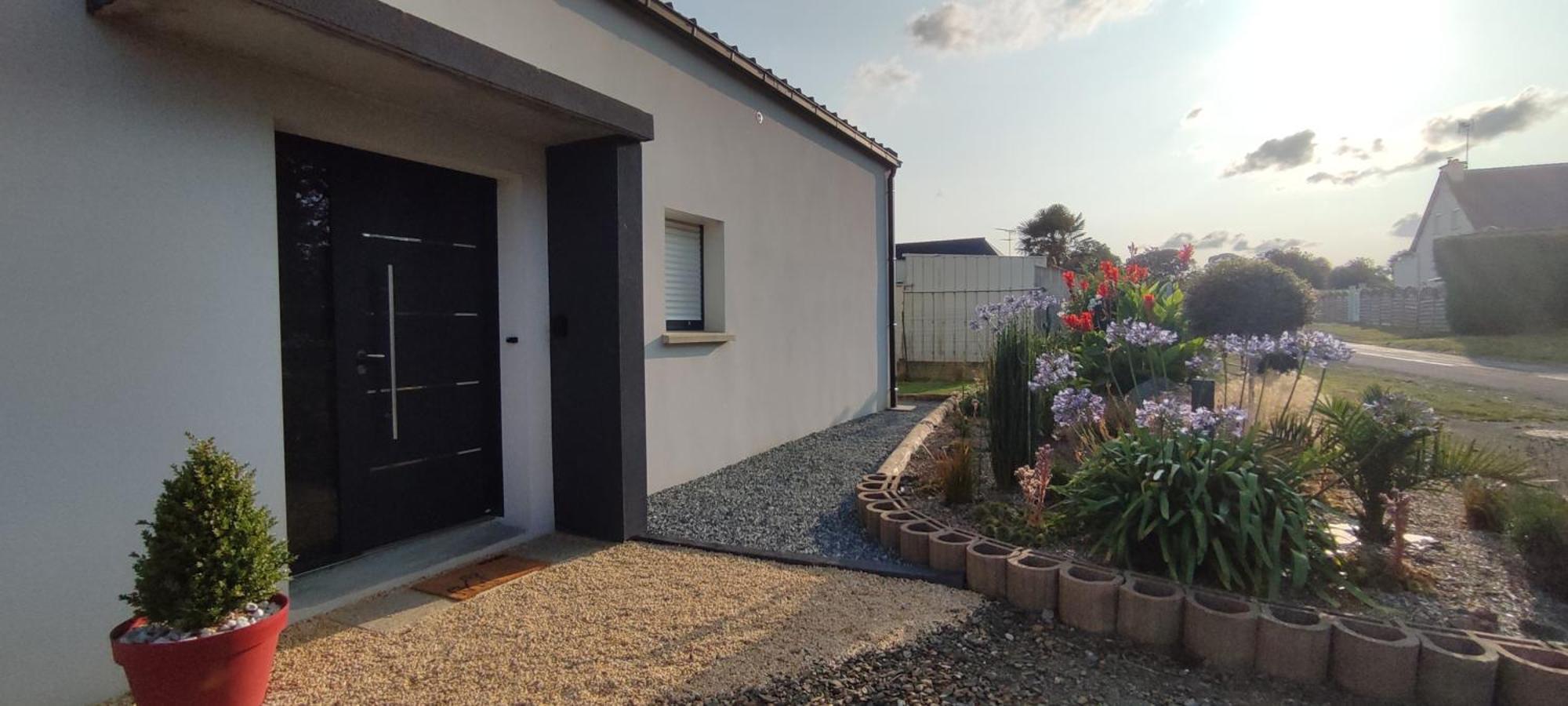 Maison Recente Avec Jardin. Plourhan Extérieur photo